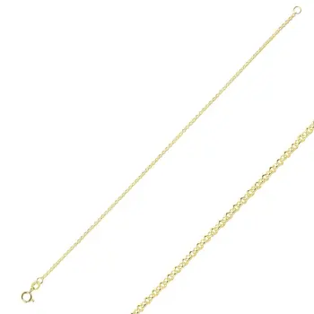 

Angemiel 925 Silver 40 Micron Doç Chain Bracelet