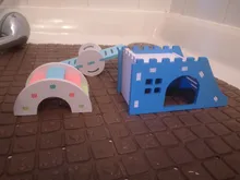 Toy Seesaw-Toy Hamster-Accessories Guinea-Pig Chinchillas Climbing-Toy Exercise Funny