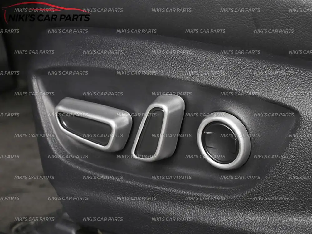 Накладки на кнопки сидений для Toyota RAV 4-ABS пластик 1 комплект/6 шт. формовочные украшения автомобиля Стайлинг экстерьера