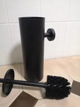 Holder Toilet-Brush-Set Wall-Mount Stainless-Steel Cleaner Bathroom And Storage