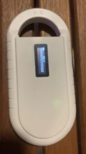 Escáner para mascotas ISO11784/5 FDX-B, chip transpondedor de identificación de animales, escáner de microchip de mano RFID USB para perros, gatos y caballos