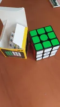 QiYi navegar W 3x3x3 magia de velocidad cubo negro profesional de 3x3 cubo Puzzle educativos juguetes para niños de regalo 3x3