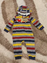 Clothing Jumpsuits Rompers Friday Fleece Newborn Black Baby Cartoon Unisex Outfits Hooded