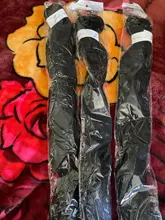 Mirras Mirror-extensiones de cabello trenzas fáciles de trenzar, conjunto de cabello trenzado con textura Yaki Afro Jumbo, con agua caliente