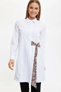 

DeFacto Relax Fit Yarım Kuşak Detaylı Uzun Kollu Tunik-N8589AZ20SP