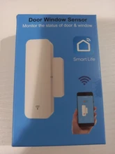 AVATTO-Sensor de puerta con WiFi para el hogar, detector de apertura/cierre de puerta inteligente, aplicación Smartlife, Wifi, funciona con Alexa y Google Home