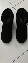 Winter Boots Woman Shoes Warm Australia Mbr-Force Women Large-Size Genuine-Cowhide-Leather