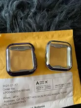 Cubierta para funda de Apple Watch, Protector de pantalla de parachoques de TPU, suave, envolvente, 44mm/40mm 42mm/38mm, serie iWatch SE 3 4 5 6