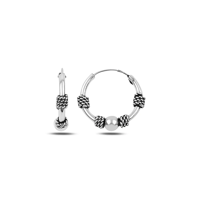 Серебряные 925 пробы Серьги-кольца 16 мм