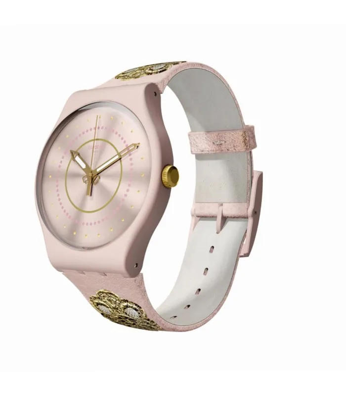 Часы swatch ORIGINALS новые GENT 41 мм вышивка SUOP108