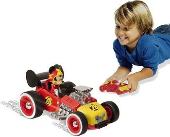

IMC Toys- Mickey Mouse toy car with remote Control 2,4 GHz, multi-colored (182448)