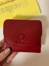 Small Wallets Purse Cowhide DICIHAYA Genuine-Leather Famale Women Short for Coin Guarantee