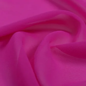 

100% pure silk georgette 8mm 114cm 45"width plum purple color mulberry silk fabric for dress, shirt NO.23