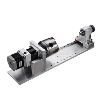 

Planetary cnc engraving machine 4th axis planetary reducer rotating shaft A axis CNC router dividing head engraving accessories