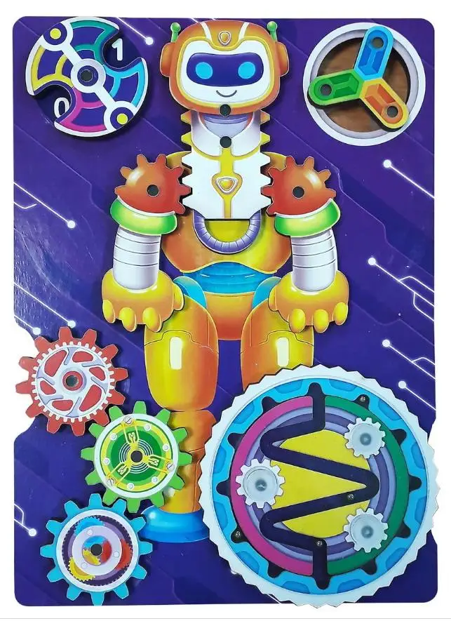Educational Board master toy бизиборд robot 19 х14 cm |
