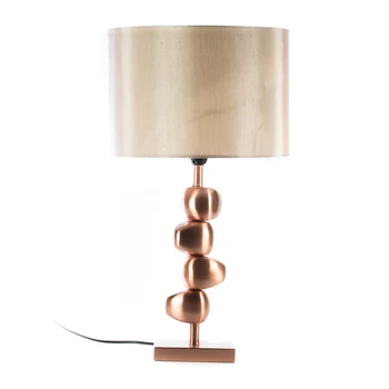 

Copper METAL table top lamp Golden Screen 33X60