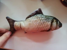 Doll-Pillow Cat-Toy Cat Mint Simulation-Fish Grass-Carp Funny New Pet-Molar