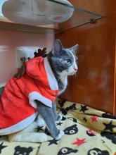 Christmas Dog Clothes Small Dogs Santa Costume for Pug Chihuahua Yorkshire Pet Cat Clothing