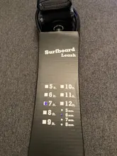 Correa de tabla de Surf, accesorio de 6/7 pies, 6mm