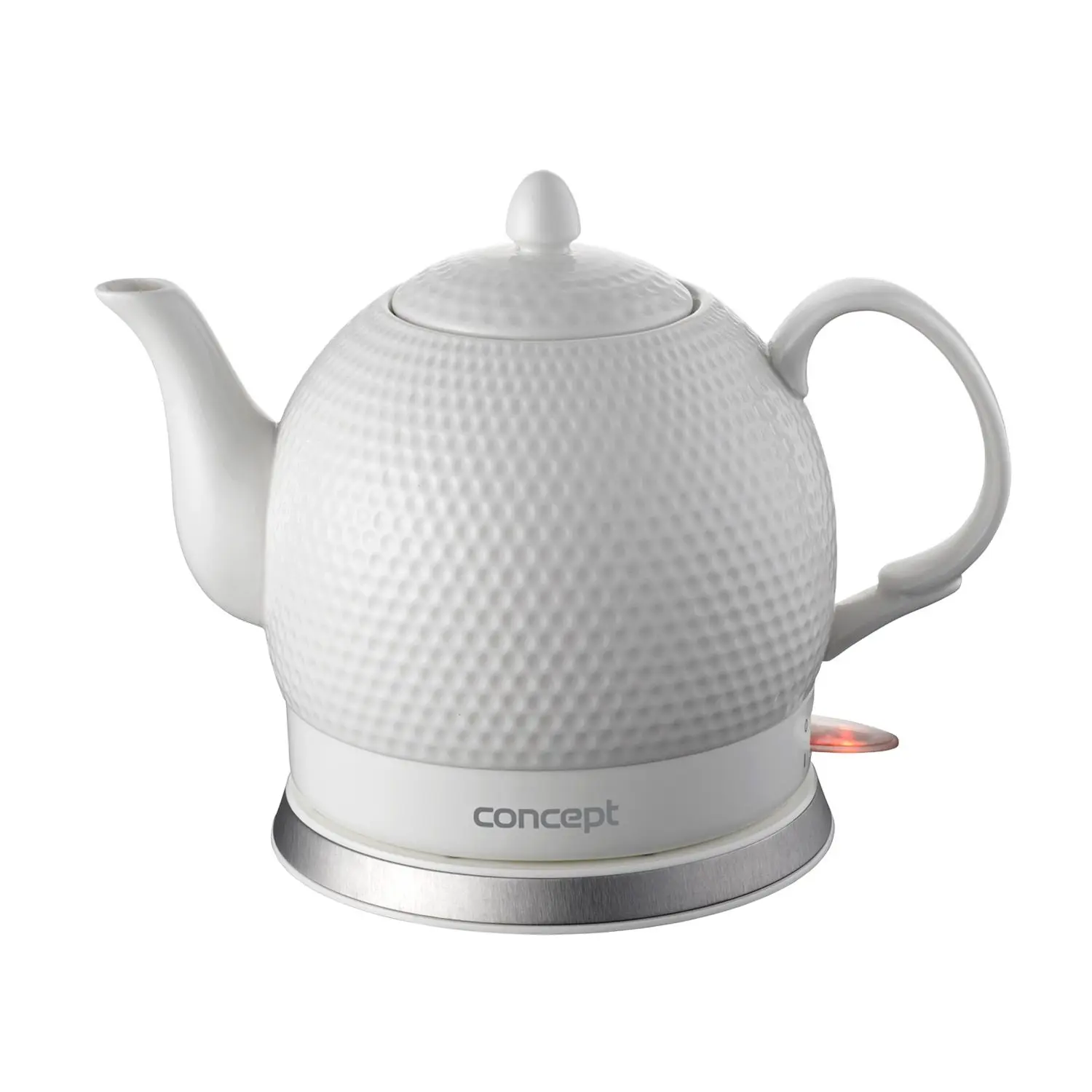 CORDLESS CERAMIC GOLF BALL ROUND 360 ROTATABLE ELECTRIC KETTLE 1.2l