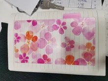 Hojas sueltas Kawaii A5 A6, recambio de papel, carpeta en espiral, índice Página interior Agenda diaria mensual semanal, 45 hojas