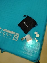 Air-Pump Mattress-Mat Sleeping-Pad Ultralight FLEXTAILGEAR TINY Rechargeable Inflate