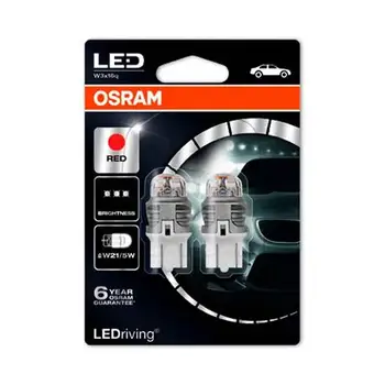 

7915R-02B _ PL-blister 2 lamps OSRAM driving®1,5 W 12V W3x16q W21/5 W Red