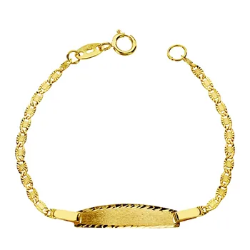 

Slave 18k gold carved 12cm. [AB1791GR] -Customizable-RECORDING INCLUDED IN THE PRICE