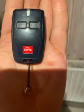 Transmisor de Control remoto BFT, 433MHz, código rodante, Comando de abridor de puerta de garaje