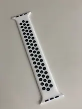 Solo bucle para reloj Apple Watch banda 44mm 40mm, 42mm, 38mm transpirable elástico de la correa banda pulsera de silicona iWatch Serie 3 4 5 SE 6 Correa