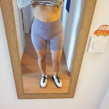 Pantalones cortos deportivos sin costuras para mujer, de cintura alta, con realce, ajustados para entrenamiento, 2020