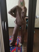 Tracksuit Sweater Spring Two-Piece-Set Women Pullover Knitted Genayooa Korean Womens