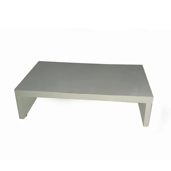 

Shiny White Screen Stand Monitor Stand Screen Riser MDF non-slip