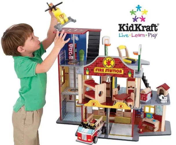 Набор Пожарно Спасательная станция Kidkraft Делюкс|Архитектура / Дом &quotсделай сам&quot