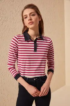 

Trendyol Striped Knitted Blouse TWOSS20BZ0201