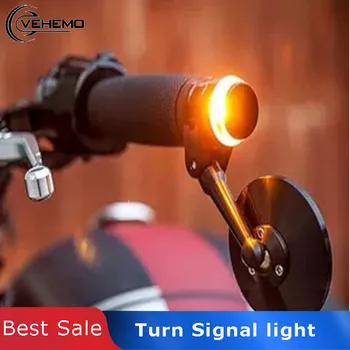 

Vehemo Signal Lamp 12V Indicator Light Turn Indicator Light Motorcycle Car LED Durable Bulb Motorbike luces para Refit Universal