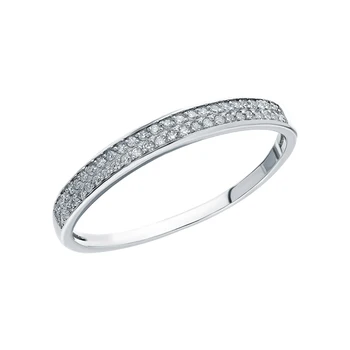 

Gold ring with diamonds sunlight sample 585