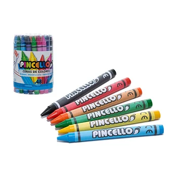 

Coloured crayons 48