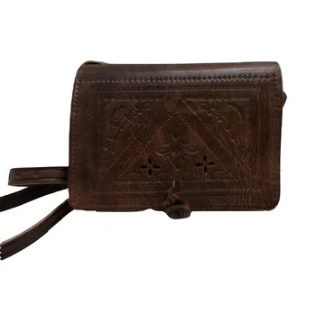 

WOMAN BAG LEATHER ETHNIC MOROCCO ARABIC BOHO CHIC HIPPIE VINTAGE 2410181559