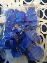 Conector de Cable Scotch Lock, 20 piezas a presión sin Cable de rotura, engarce aislado, terminales eléctricos de empalme rápido, 10 Uds./AWG22-10 Uds.