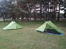 Tienda de campaña 3F UL GEAR LanShan 2 pro para 2 personas, ultraligera, profesional, 3 estaciones, 20D, nailon, ambos lados, Silicona