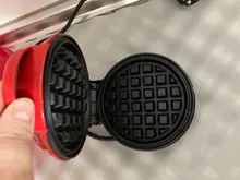 Minimáquina eléctrica para hacer gofres, horno para desayuno, masa semiesférica, máquina para gofres en forma de huevo, horno y pan, mineola para gofres
