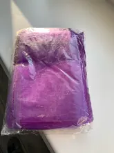 Bolsas de organza de decoración, embalaje para joyería, regalo o fiesta de boda, 7x9, 9x12, 10x15, 13x18CM, 24 colores, 50 unidades