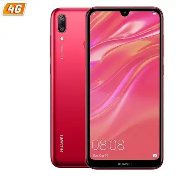 

Smartphone móvil huawei y7 2019 red - 6.26'/15.9cm - cámara 8mp/(13+2mp) - oc 1.8ghz - 32gb - 3gb ram - dual sim - android 8.1