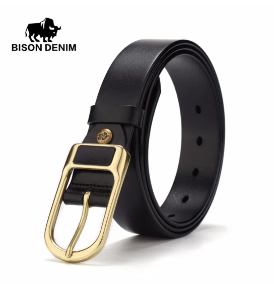 Мужской кожаный ремень бренд Bison Denim представляет N71011|Мужские ремни| |