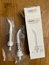 Mornwell-irrigador bucal con 2 puntas de bolsillo para ortodoncia, hilo dental para blanqueamiento dental, D50 y D52