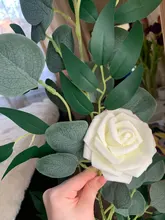 Rose-Flowers Bride Bouquet Scrapbooking Artificial Wedding-Party-Decorative Pe-Foam 