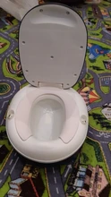 Portátil niños olla de baño de bebé plegable orinal asiento de entrenamiento niños niñas con cojín suave Bebe baño asiento de entrenamiento para el baño