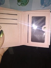 Billetera corta con cremallera para mujer, monedero con paneles a la moda, tarjetero de cuero