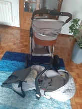 Cochecito de bebé 3 en 1 de paisaje alto, carrito reclinable, plegable, para recién nacido, novedad de 2021